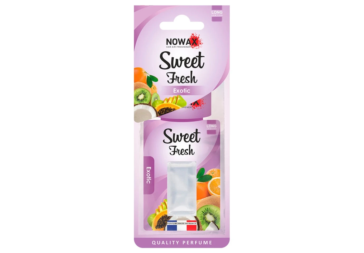 Ароматизатор мембранний Nowax Sweet Fresh Exotic 5 ml NX07724