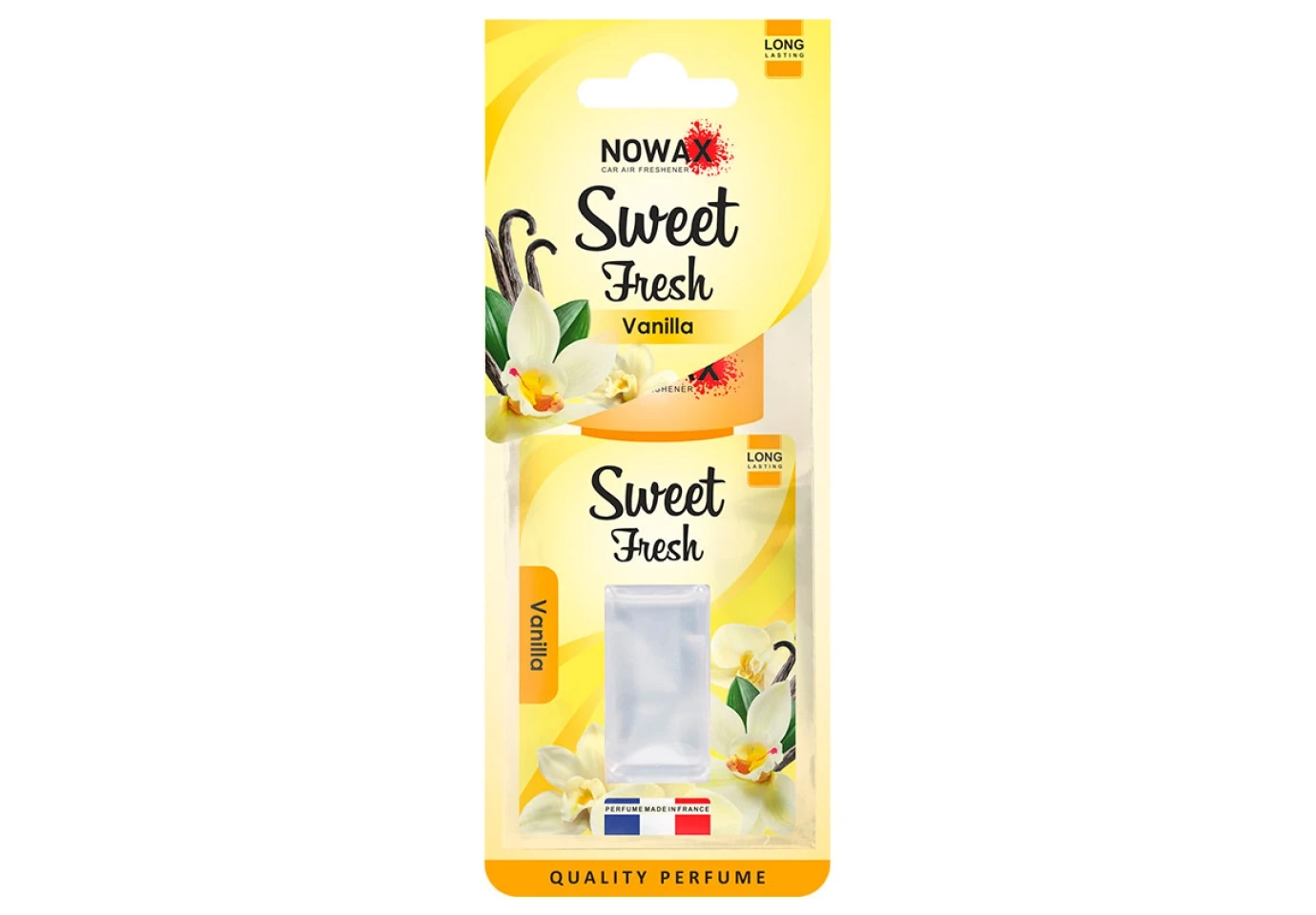 Ароматизатор мембранний Nowax Sweet Fresh Vanilla 5 ml NX07725