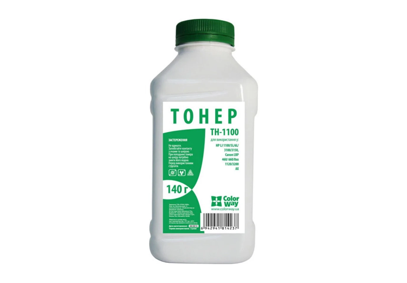 Тонер ColorWay HP LJ 1100/5L/AX (140 г) TH-1100