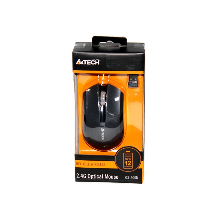 Мишка безпровідна A4Tech  USB G3-200-N
