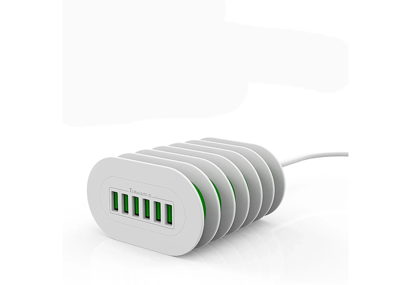 Мережевий зарядний пристрій Colorway USB Charger 6xUSB 7A CW-CHS07AW