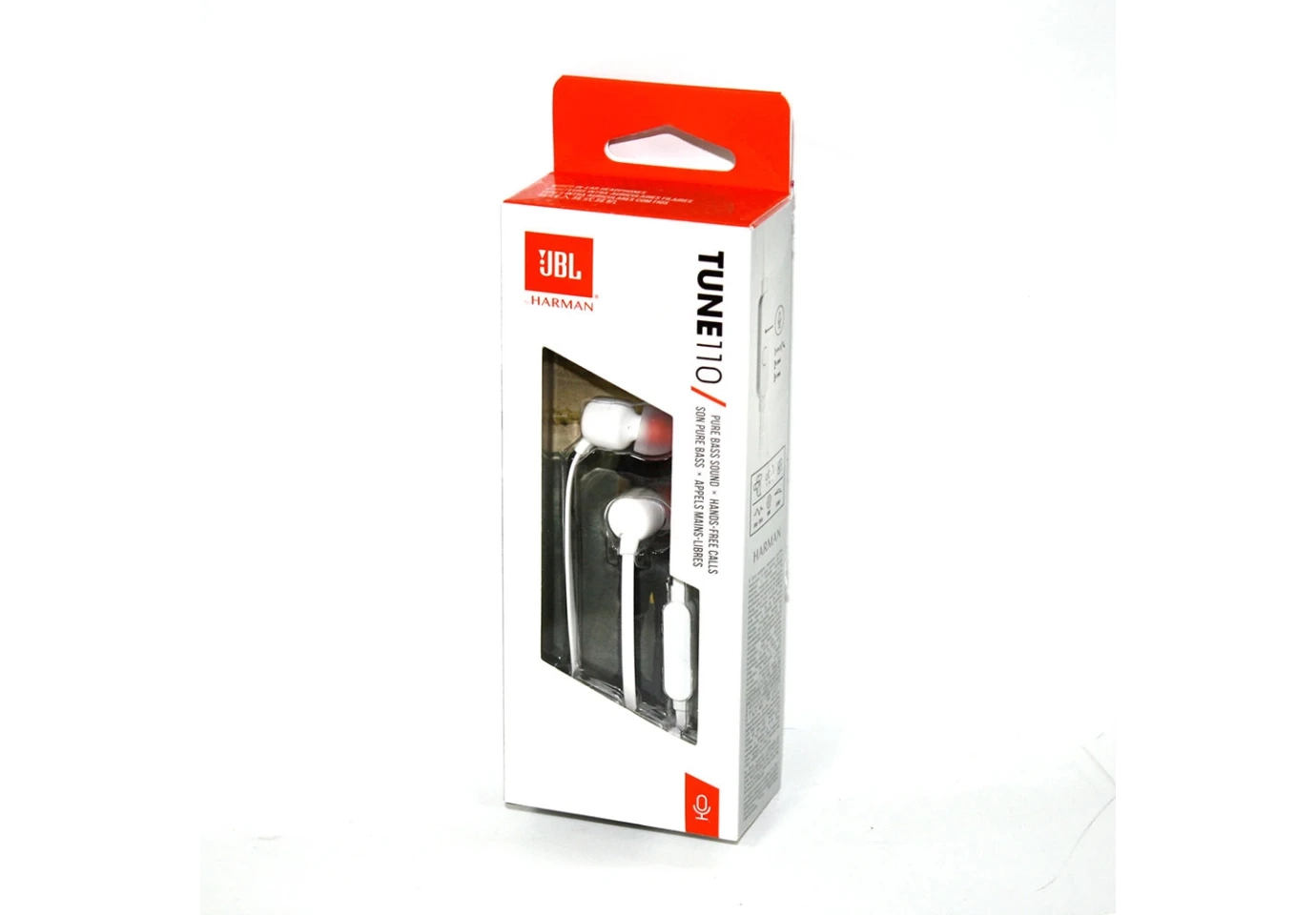 Навушники - вкладиші JBL, колір асорті JBLT110