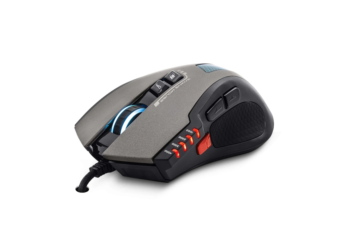 Мишка оптична Crown USB ігрова CMXG-711