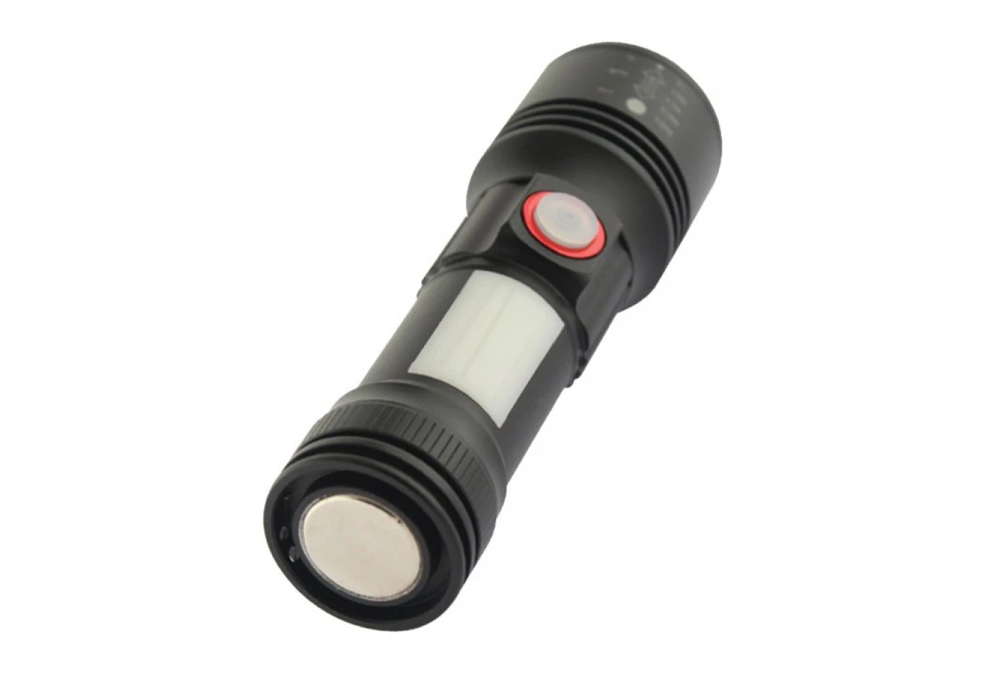 Ліхтар Quantum ручний "Adept" 10W LED zoom+ COB з USB, акумулятор не комплектується QM-FL1031