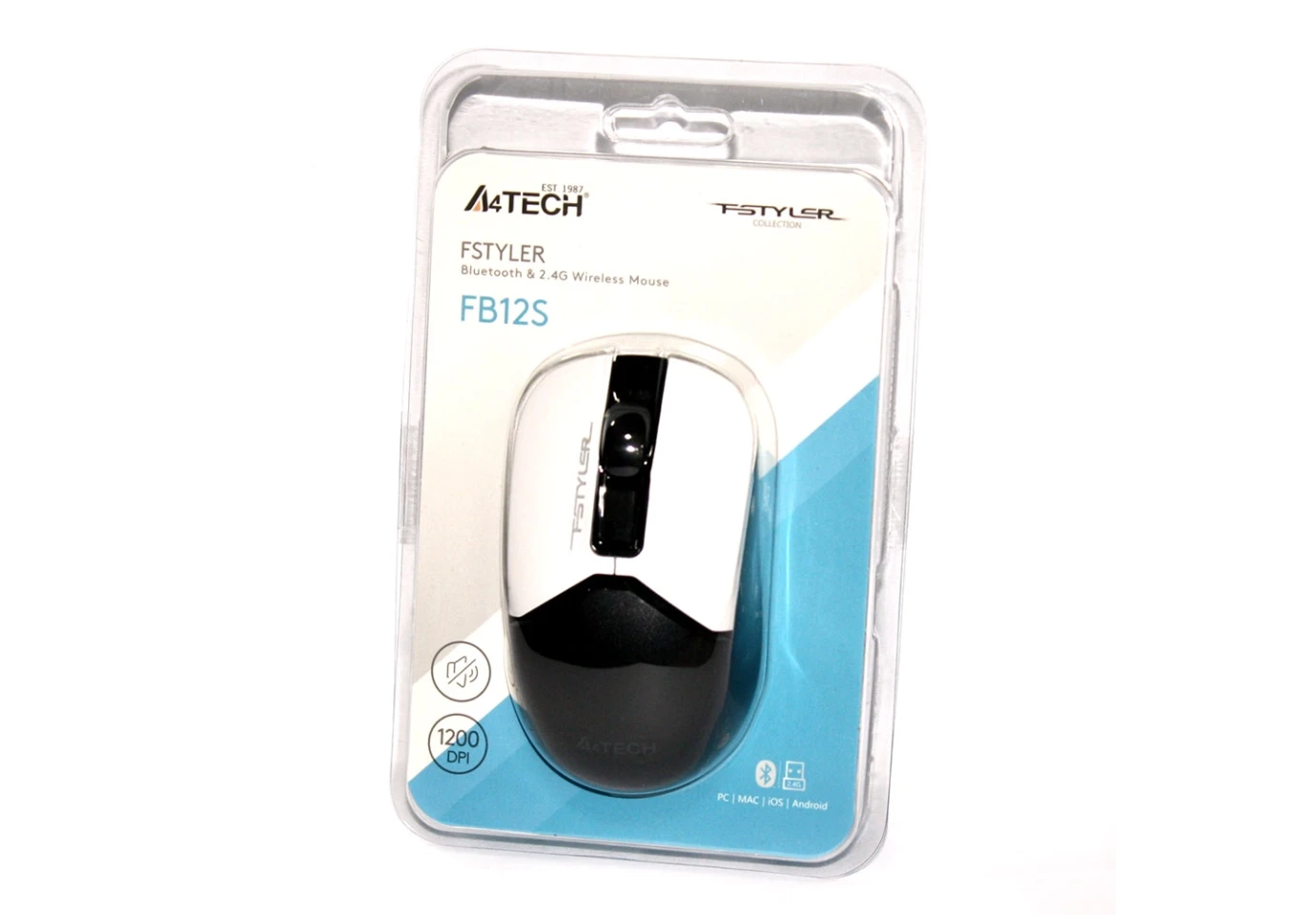 Мишка безпровідна A4Tech USB FB12S
