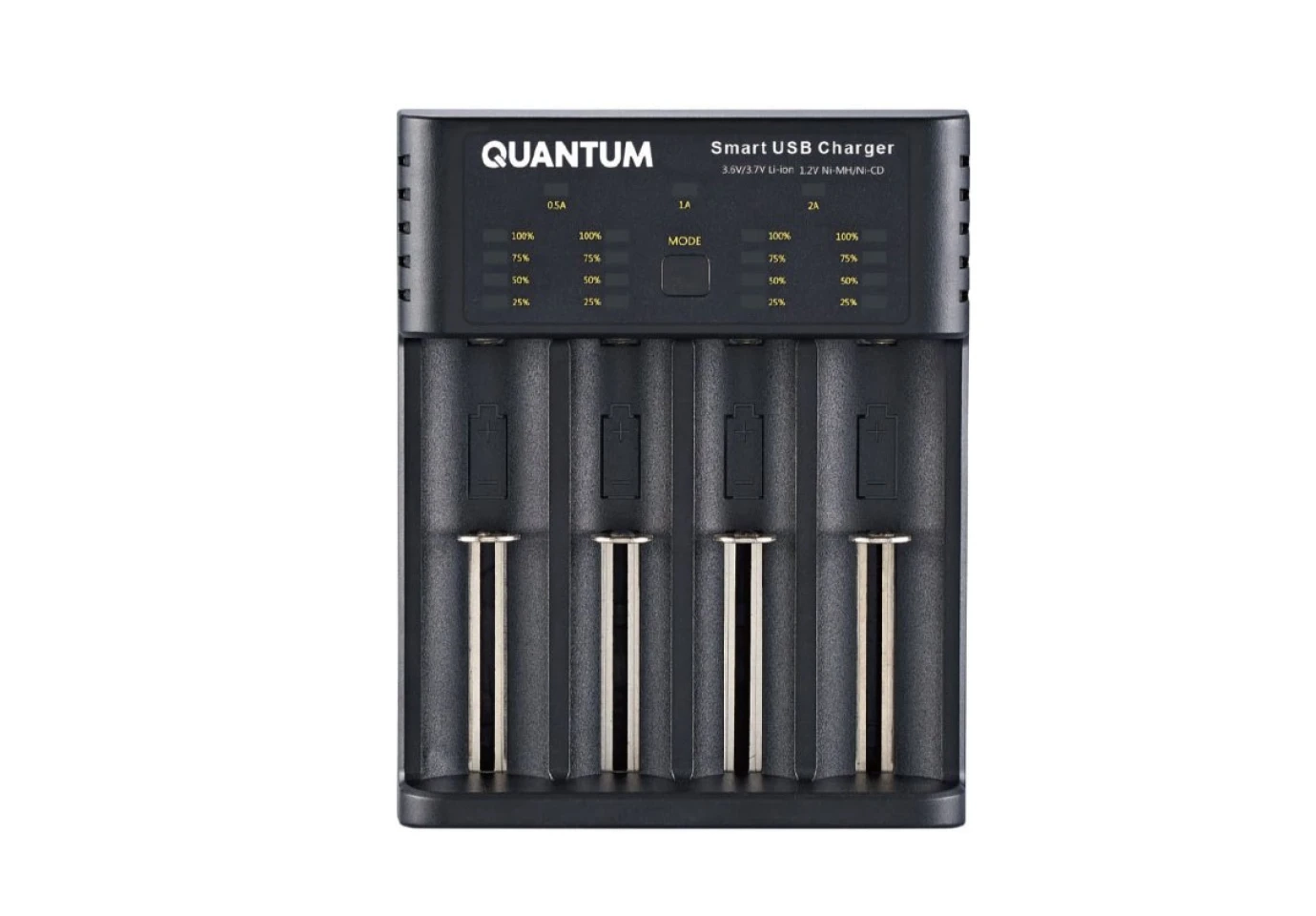 Зарядний пристрій Quantum універсальний, 4 слоти QM-BC4040