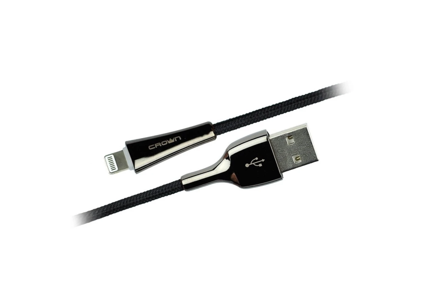 Кабель Crown USB 2.0A - Lightning 1 м CMCU-011L