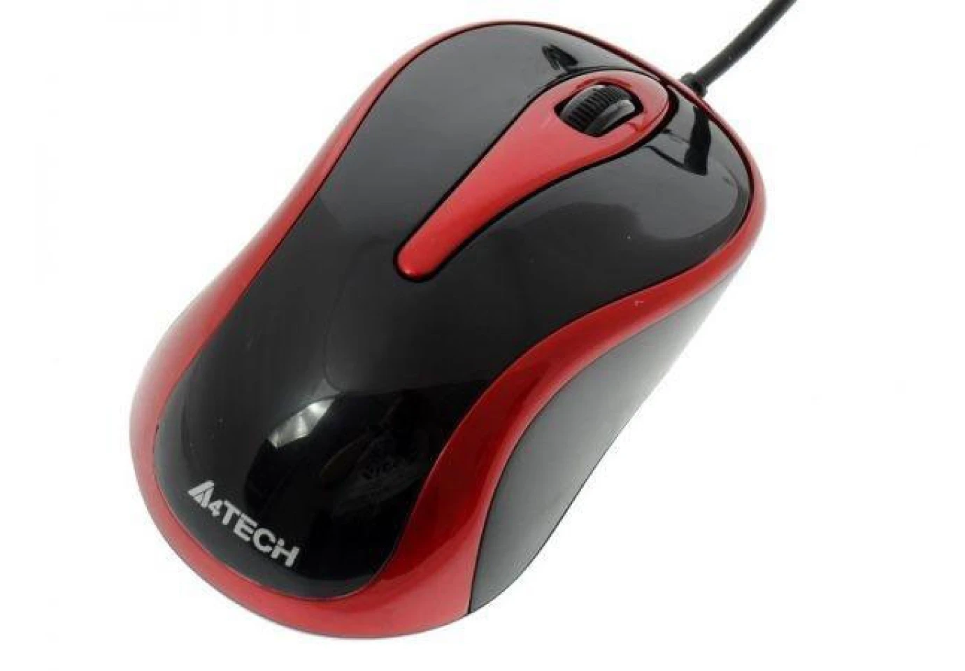 Мишка оптична A4Tech USB (Red+Black) N-350-2