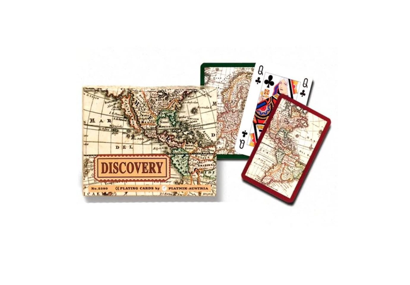 Карти гральні Piatnik Discovery, комплект 2 колоди по 55 карт 2380