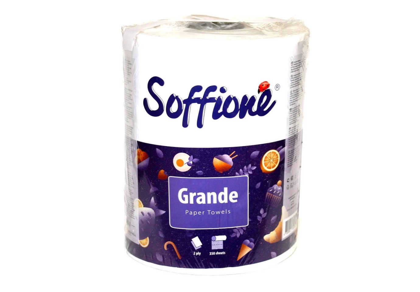 Рушники паперові Soffione Grande 2 шари 1 рулон
