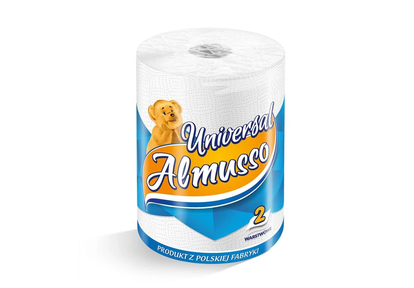 Рушники паперові Almusso Universal 2-х шарові, 150 аркушів, 1 штука в упаковці