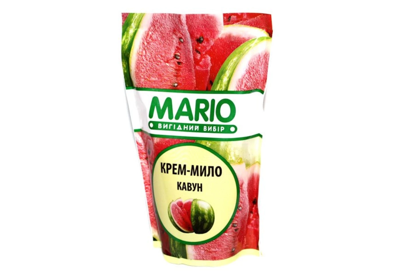 Крем-мило рідке MARIO дой-пак,460 мл асорті 435411,428,442,459,466,