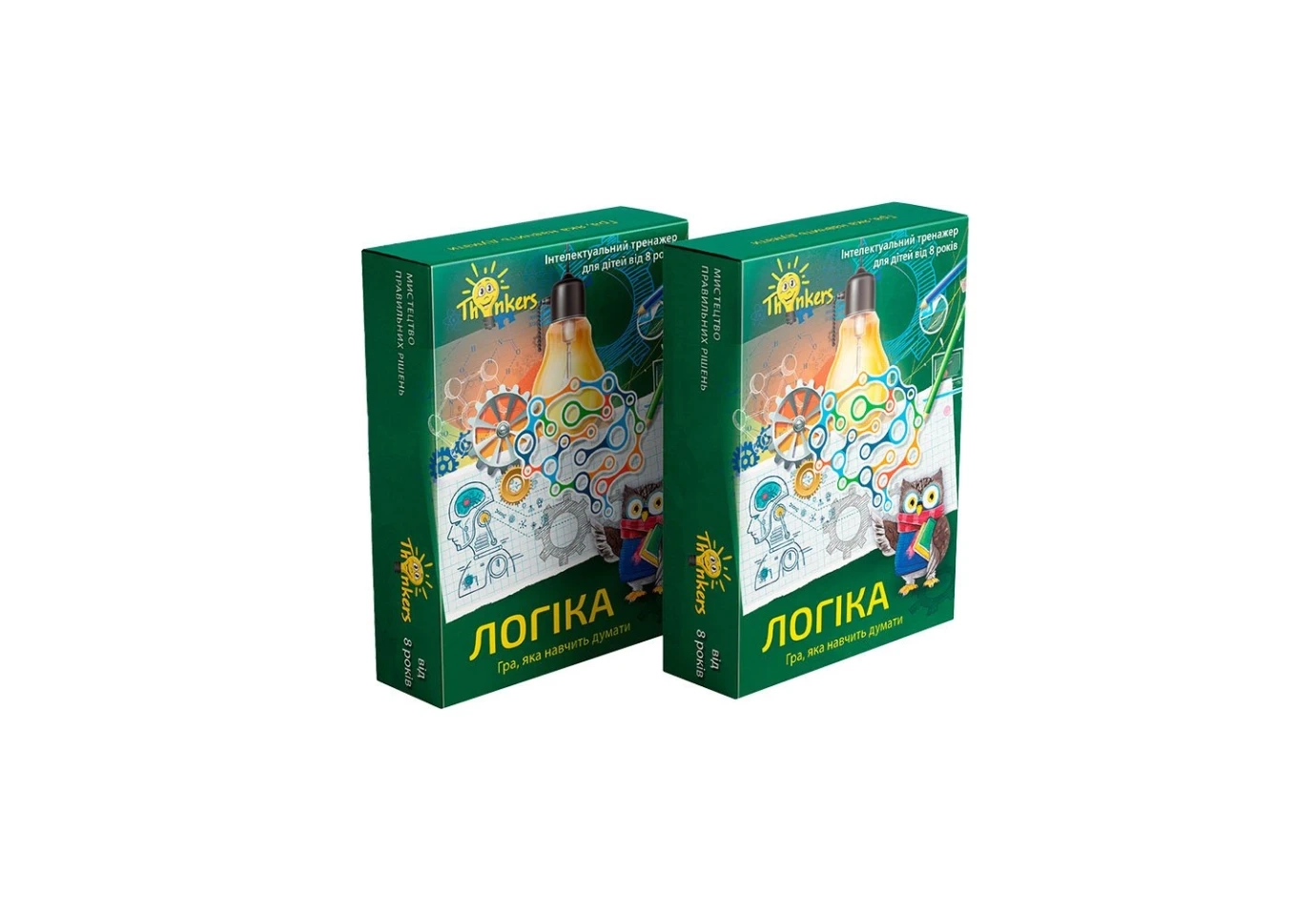 Гра Thinkers карткова 'Логіка" гра, яка навчить думати 9+ 09011