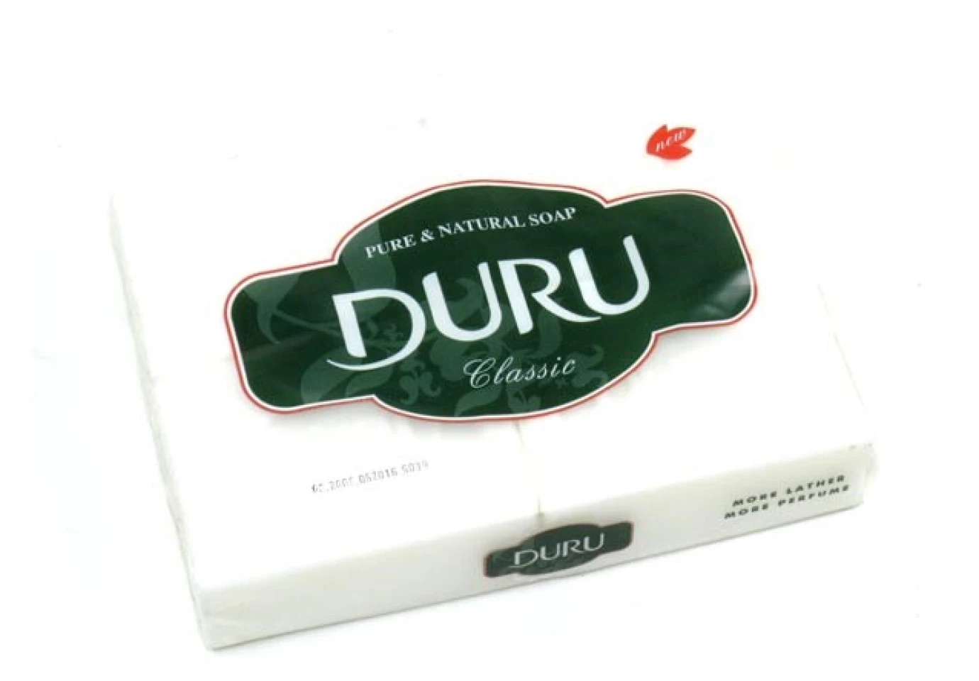 Мило господарське DURU Clean & White 2 штуки по 120 г 35760