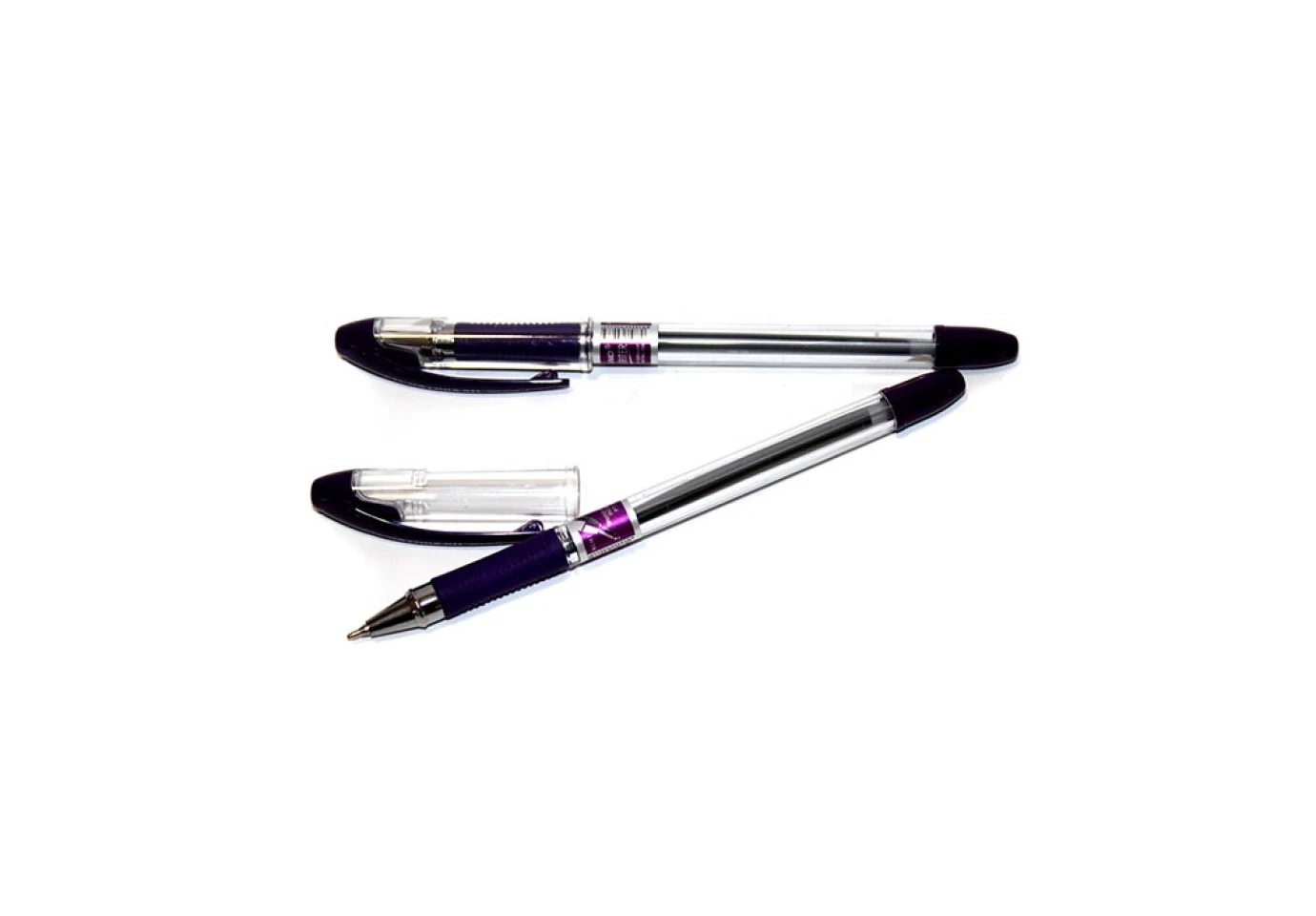 Ручка масляна, колір фіолетовий, Hiper  Max Writer 0,7 мм HO-335