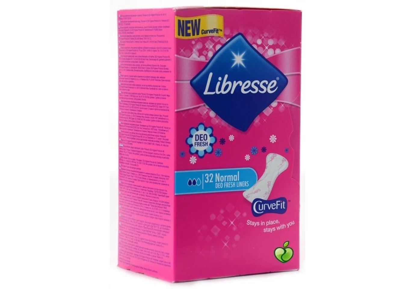 Прокладки щоденні LIBRESSE Fresh Plus Normal 32 штуки 9850