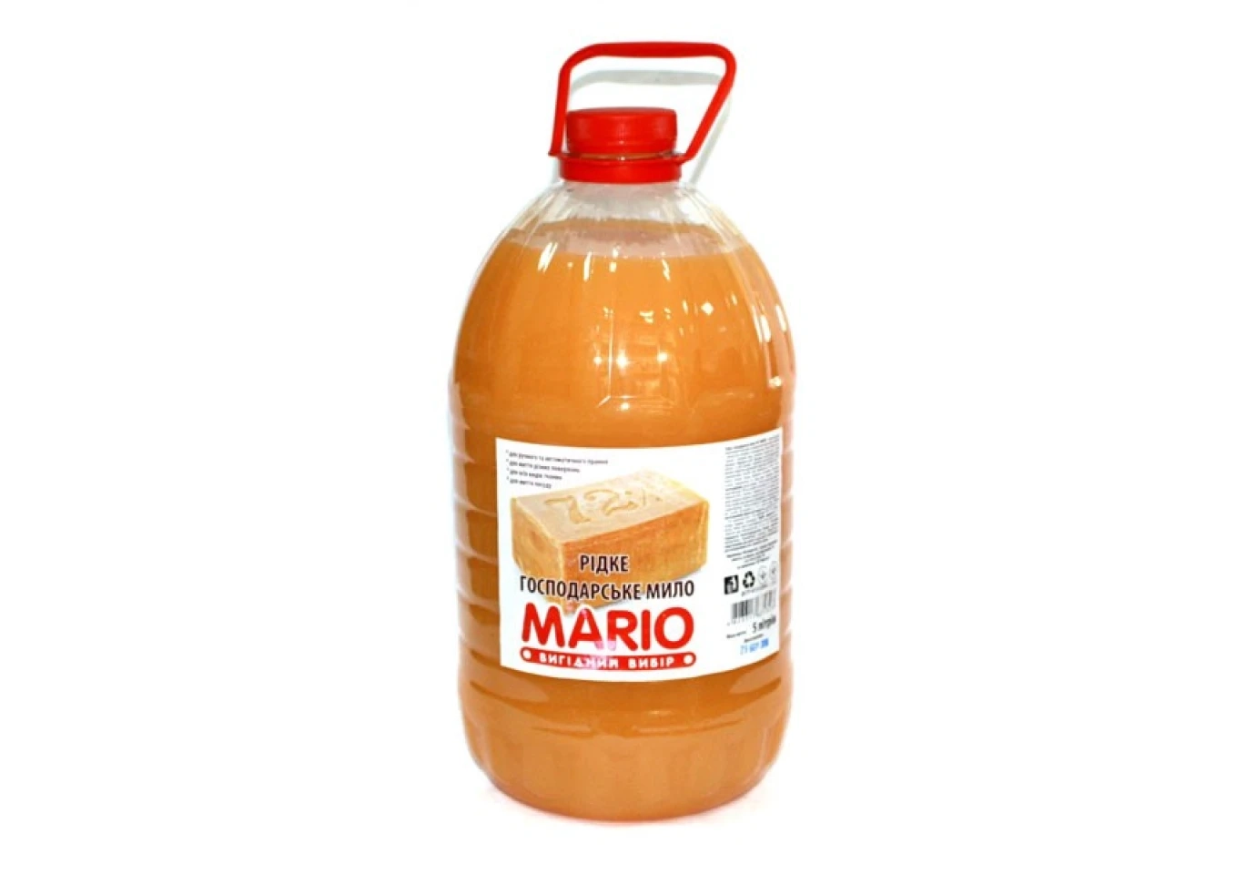 Мило рідке MARIO господарське, 5 л 635323