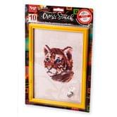 Набір для дитячої творчості Danko Toys "Cross Stitch" вишивання хрестиком по канві VKB-01-02/09