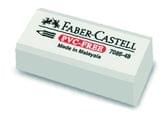 Ластик Faber-Castell  белый, винил экономическая 7086-48 188648