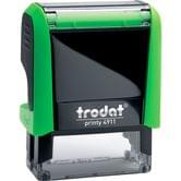 Оснастка Trodat Printy до штампу 38 х 14 мм "Відмінно", зелена подушка, пластик, корпус асорті 4911 Р4