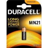 Батарейка Duracell MN21 BLN 12V Alkaline, 1 штука под блистером, с европодвесом 1011671