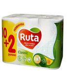 Туалетная бумага RUTA Classic 10 + 2, 2 слоя 44738