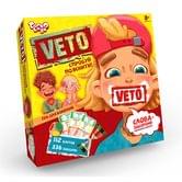 Гра Danko Toys, настільна розвиваюча "Veto" 8+ VETO-01-01U