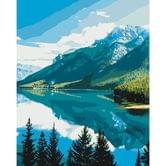 Картина по номерам Идейка 40 х 50 см, "Красота гор", холст, акриловые краски, кисточки KH2266