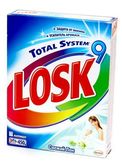 Пральний порошок LOSK 400 г для ручного прання, універсальний 18.05.090