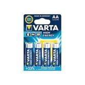 Батарейка Varta Energy LR6 AA Alkaline, 4 штуки під блістером з європідвісом, ціна за упаковку