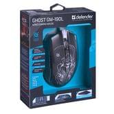 Мышка оптическая Defender Ghost GM-190L USB игровая + коврик 52190