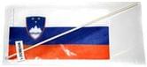 Флаг Словения 14,5 х 23 см настольный, полиэстер П-3