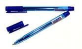 Ручка гелева Hiper Teen 0,6 мм, прозора, ковпачок з кліпом, колір синій HG-125