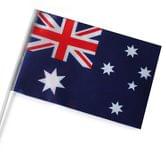 Прапор Австралія 14‚5 х 23 см настільний, поліестер П-3
