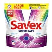Капсулы для стирки Savex Super Caps 2 в 1 Color 28 штук