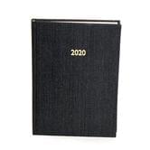 Ежедневник датированный 2020 По А5, 176 листов, линия, обложка баладек Kashmir, черный 240 1410
