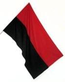 Прапор УПА 70 х 105 см червоно-чорний, поліестер П-5 УПА