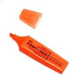 Маркер M&G Point liner текстовой, скошенный, цвет оранжевый, толщина линии 4 мм AHM21571