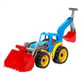 Іграшка ТехноК транспортна "Трактор з 2 ковшами", пластик, 3+ 3671