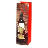 Пакет Гуливер Украина подарочный для бутылки, бумага, позолота 281275,291796