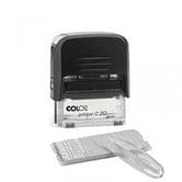 Штамп Colop Printer Compact текстовий самонабірний 4 рядковий C20N/1 SET укр