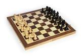 Шахматы UNIT деревянные, 3 в 1: шахматы, шашки, нарды, 14 х 19 см 21201-US/90409PN