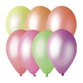 Повітряні кульки Q 09" Неон, 50 штук, колір асорті в упаковці Мир Шаров 130-0020