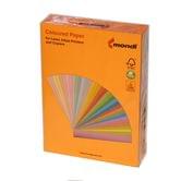 Бумага цветная Mondi Coloured А4 80 г/м2, 500 листов, неон оранжевый NEOOR