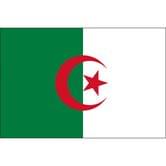 Флаг Алжир 14,5 х 23 см настольный, полиэстер П-3