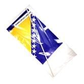 Флаг Боснии и Герцеговины 14,5 х 23 см, настольный, полиэстер П-3