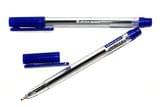 Ручка масляна Hiper Genius 0,7 мм, колір стрижня синій HO-120