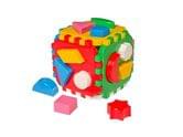 Куб "Розумний малюк" ТехноК іграшка пластикова, 24 деталі, 3+ 0458