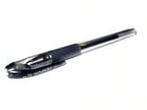 Ручка гелева Tenfon прозорий корпус, колір чорний G-159T