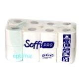 Туалетний папір SoffiPRO Optimal 2-шари, 16 штук в упаковці